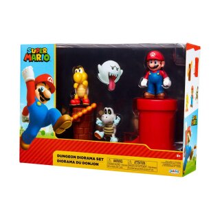 World of Nintendo Super Mario Diorama Set Verlies