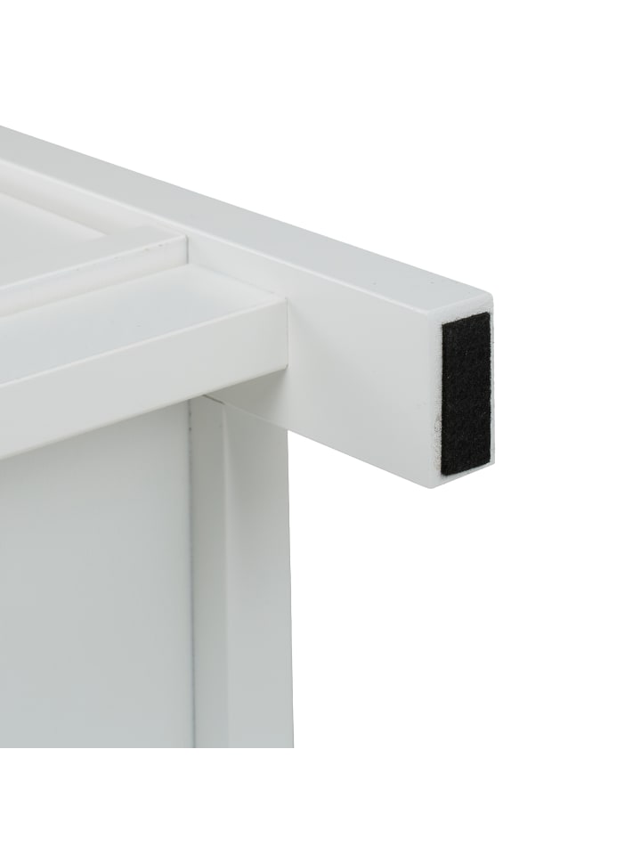 relaxdays Badezimmerschrank in Weiß - (B)30 x (H)129 x (T)30 cm günstig kaufen onesize