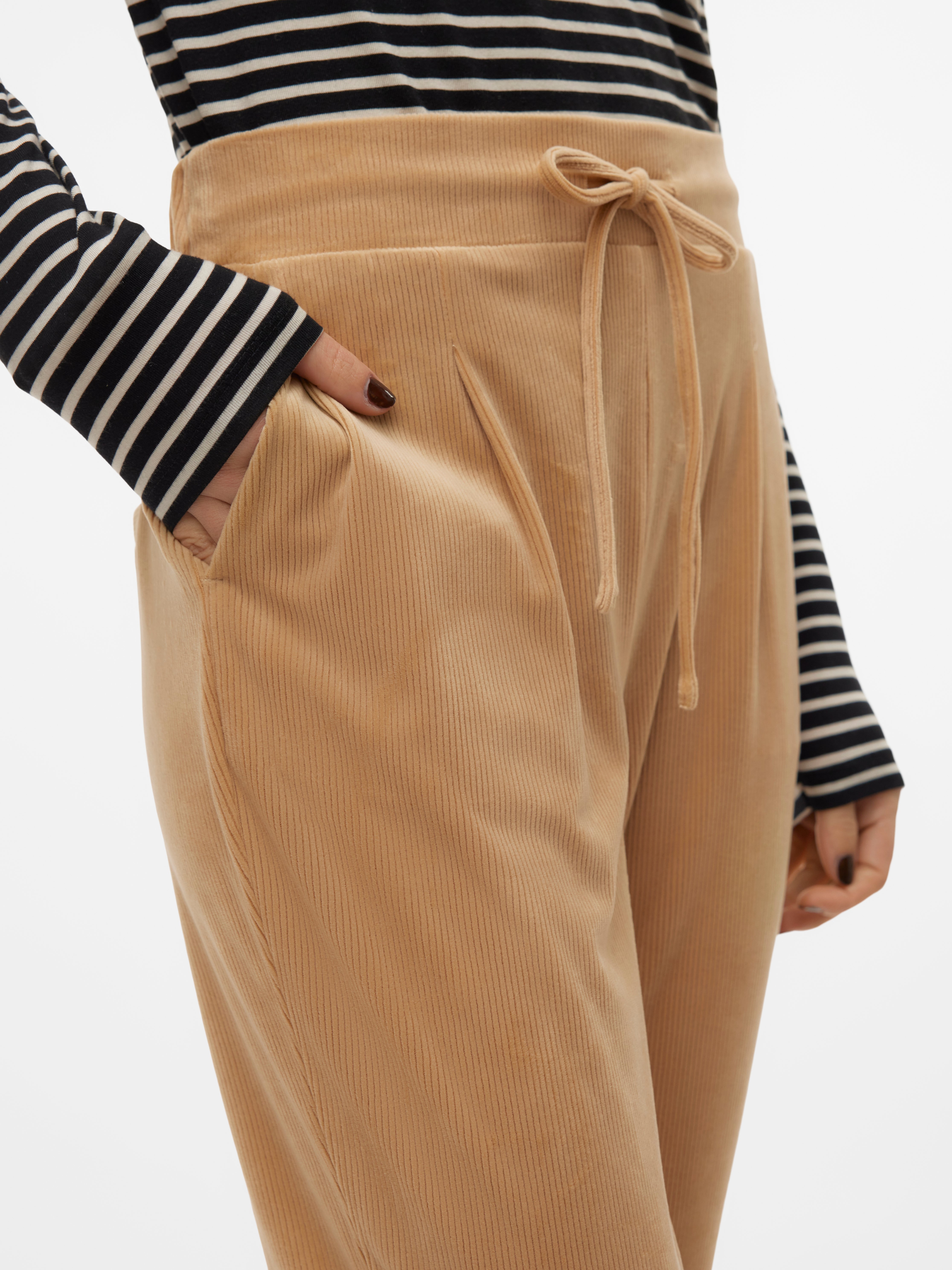 VMLEA Mittlere Taille Hose