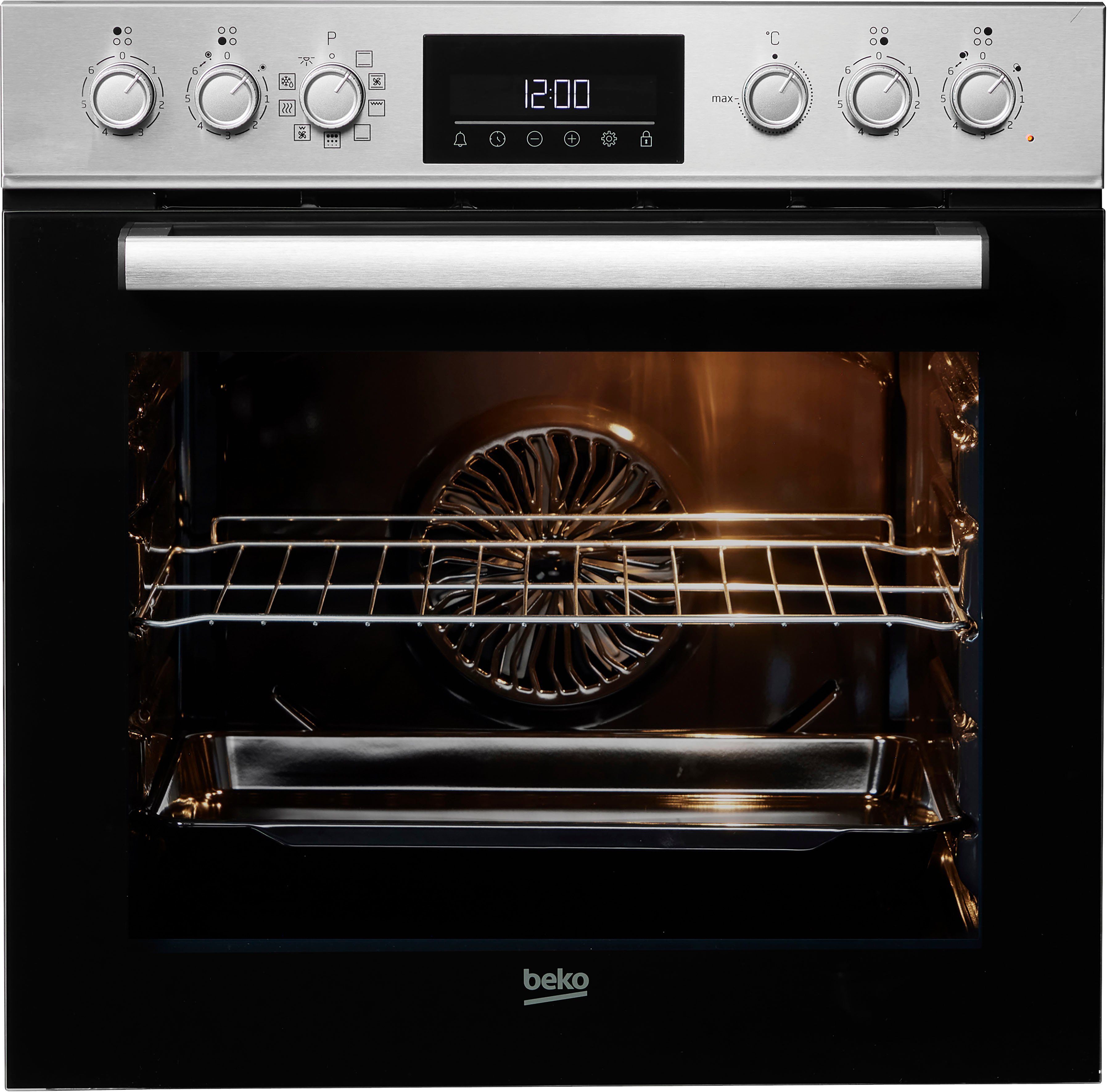 BEKO Elektro-Herd-Set BBUE1132T0XFP, Pyrolyse-Selbstreinigung