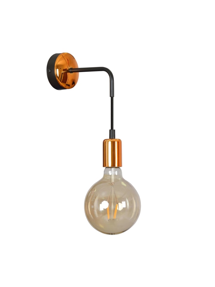 Licht-Erlebnisse Wandlampe in Schwarz Kupfer günstig kaufen onesize