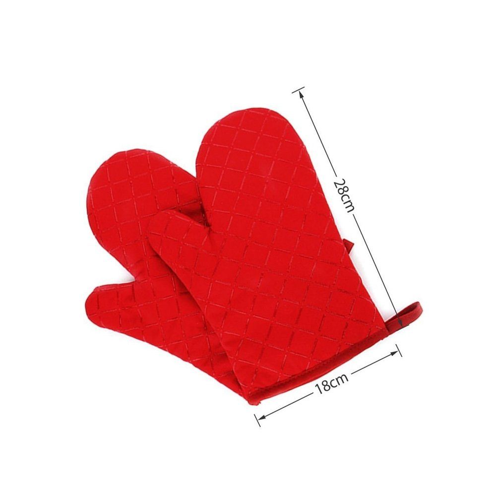 Tian Dee Topflappen Premium Anti-Rutsch Ofenhandschuhe Extrem Hitzebeständige