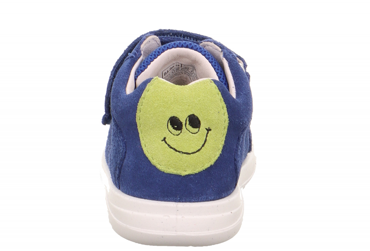 LILLO - Blau/Grün Sneaker low mit Klettverschluss
