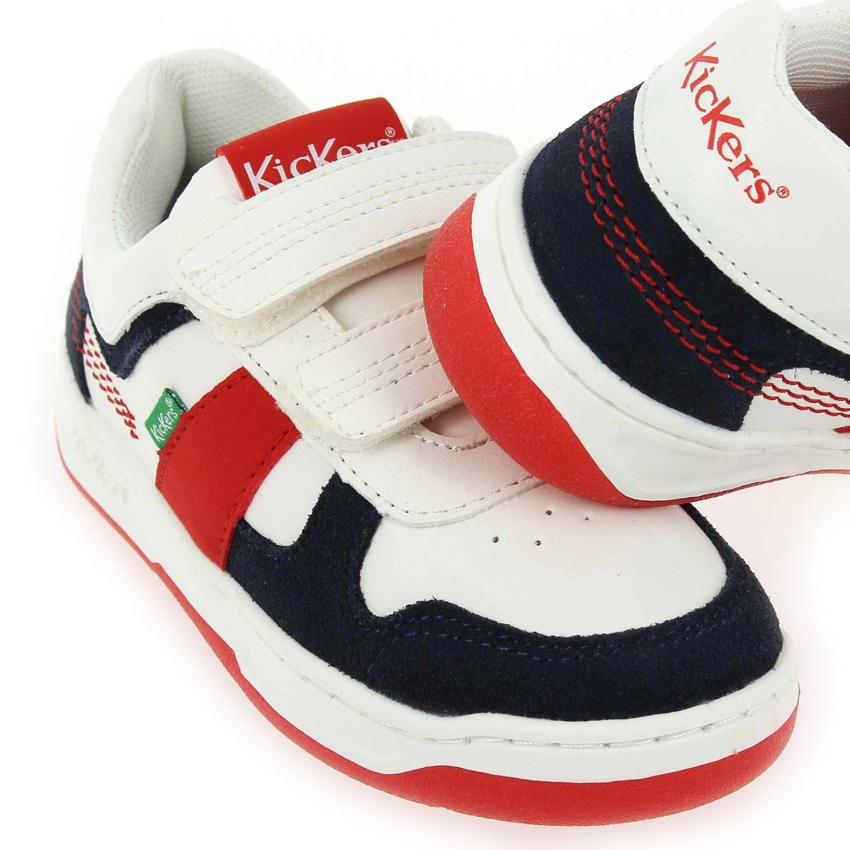 Kickers  KALIDO - Blanc Marine