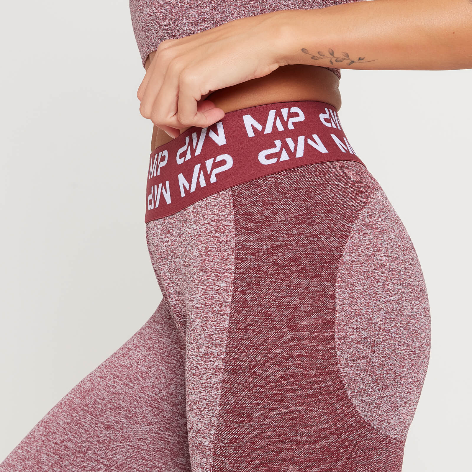 Legging ¾ MP Curve pour femmes – Cerise noire
