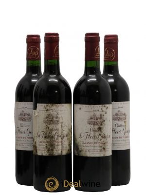 Lalande-de-Pomerol Château La Fleur Goujon 1999 - Lot de 4 Bouteilles