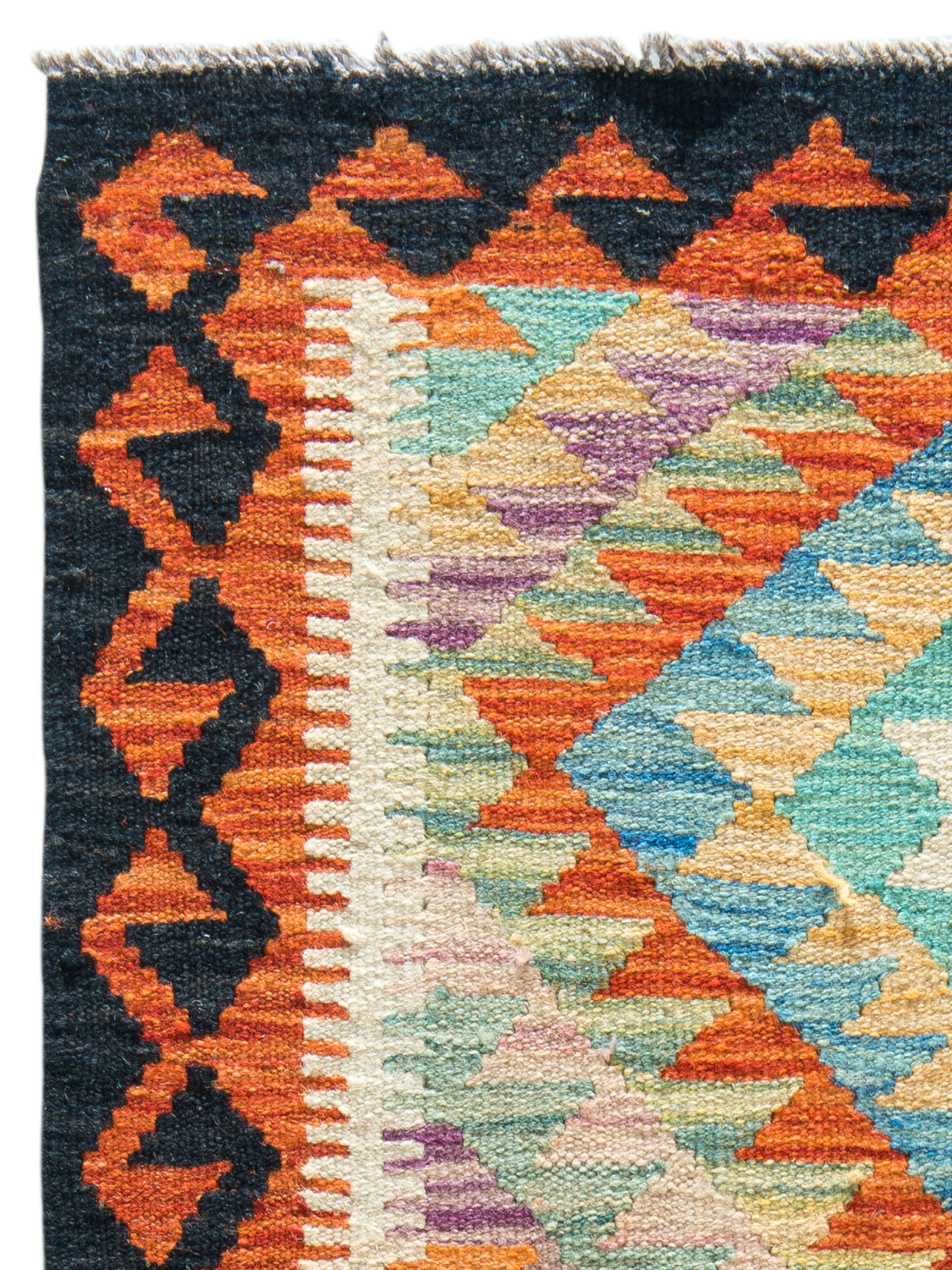 Afghan Kelim ca. 73 x 194 cm, Unikat / Einzelstück