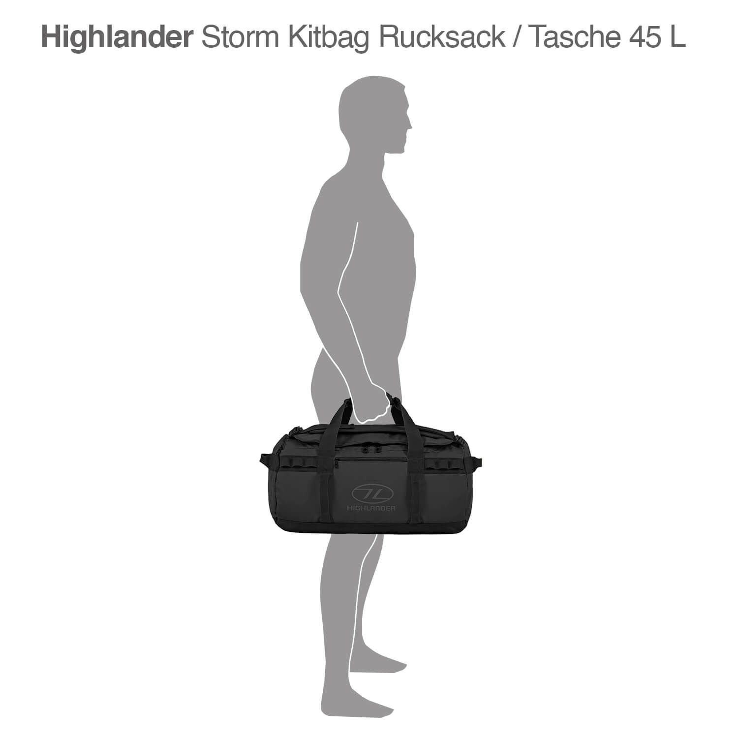 Storm Kitbag Rucksack / Tasche 45 Liter