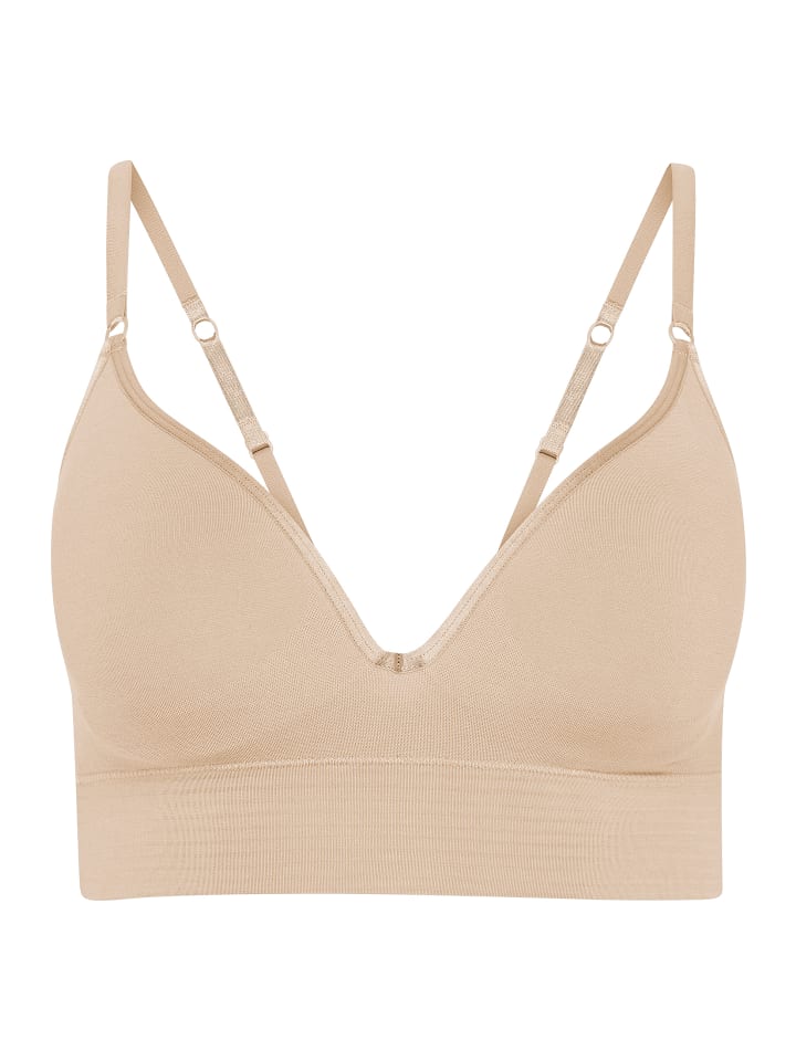 Jockey Bügelloser-BH Natural Beauty Bralette in Beige günstig kaufen