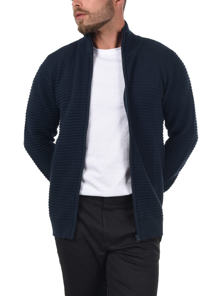 INDICODE Cardigan IDArctic 35426MM Strickjacke aus Feinstrick in dunkelblau günstig kaufen