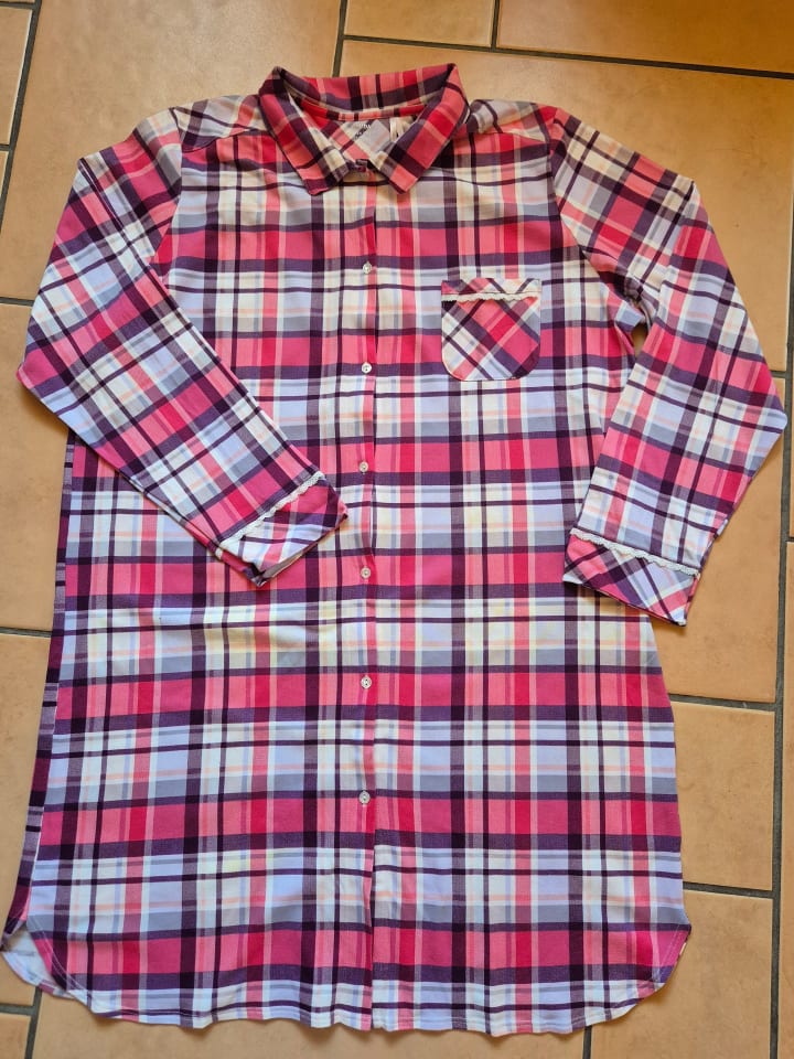 Calida Nachthemd in Pink/ Lila günstig kaufen L