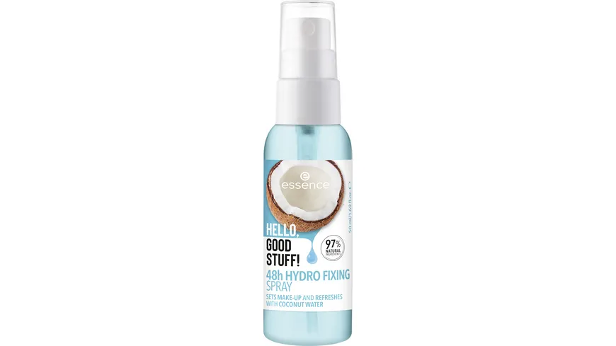 essence HELLO, GOOD STUFF! 48h HYDRO FIXING SPRAY 50 ml