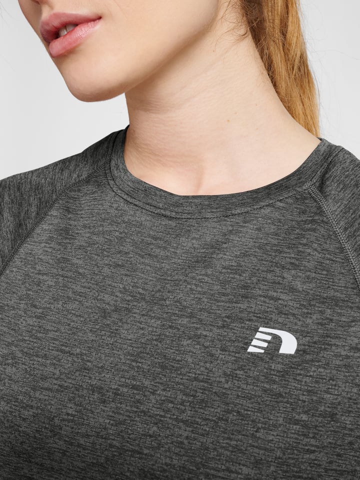 Newline Newline T-Shirt Raglanärmel Women Running Damen in FORGED IRON MELANGE günstig kaufen