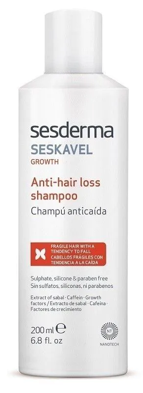Sesderma Seskavel šampūnas nuo plaukų slinkimo