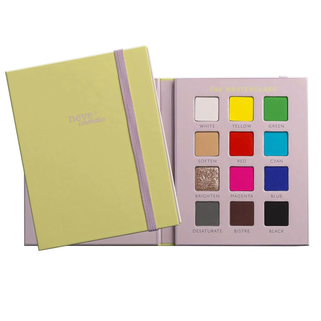 A Masterclass Palette - Szemhéjfesték Paletta, Kompakt Szemhéjfesték, Arc Paletta