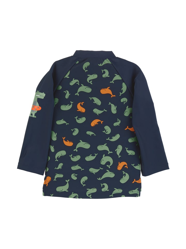 Sterntaler Badeshirt langarm uni   Wale in marineblau günstig kaufen 80