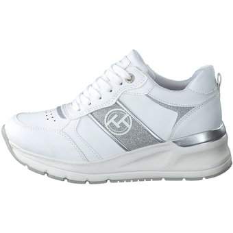 Tom Tailor Keilsneaker in weiß