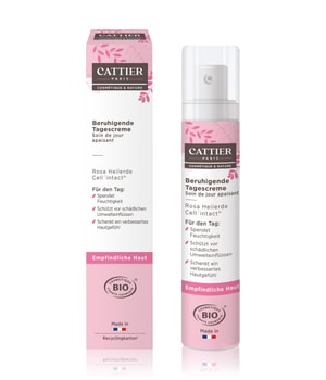 Cattier Gesichtspflege Rosa Heilerde - Cell'intact Tagescreme-50 ml