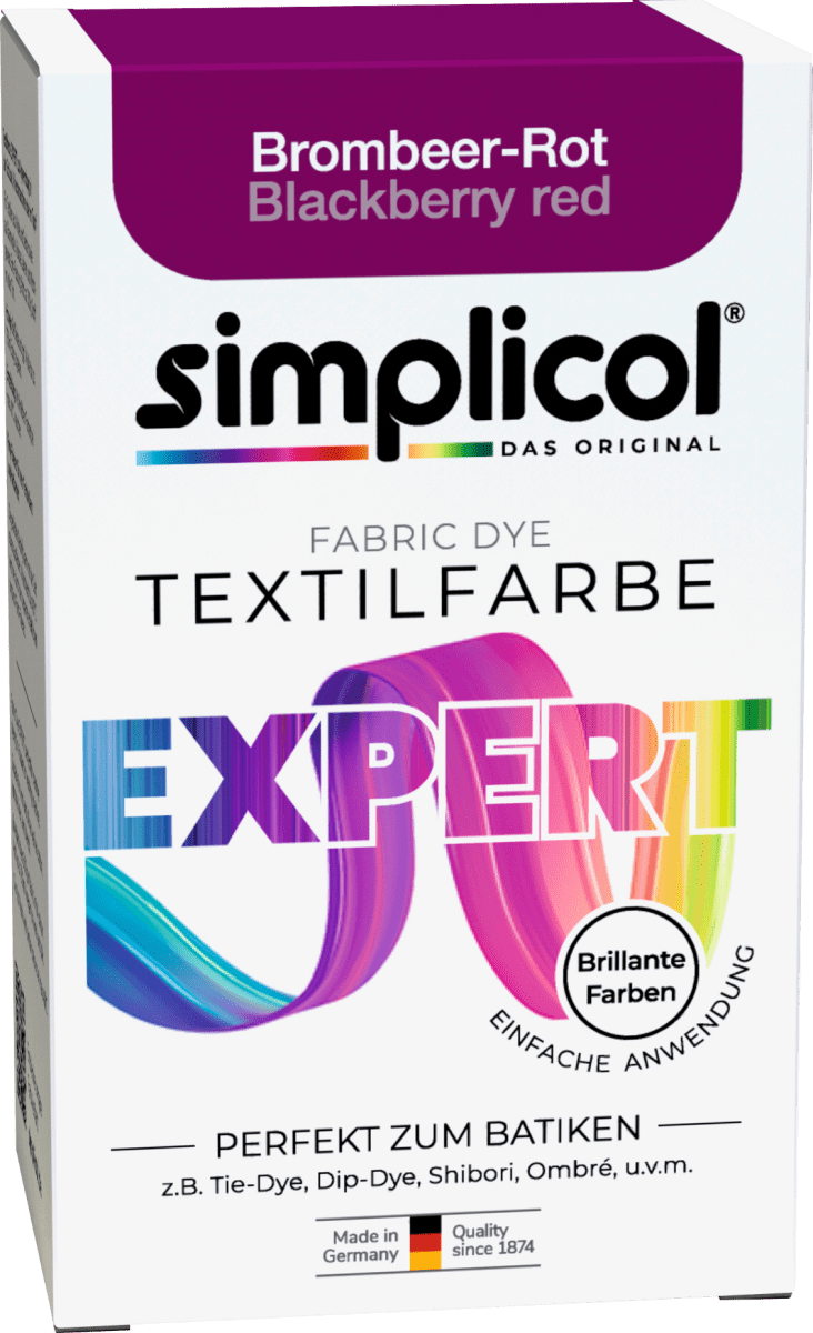 Textilfarbe expert Brombeer-Rot, 150 g