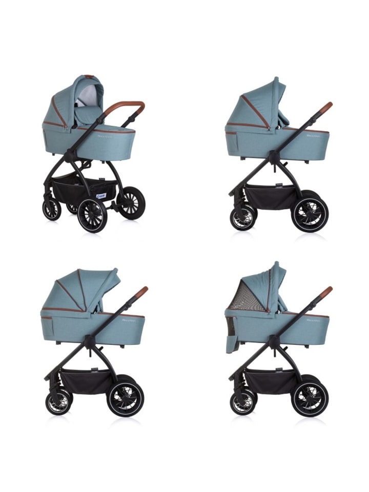 Chipolino Kombikinderwagen 3in1 Prestige in blau günstig kaufen onesize