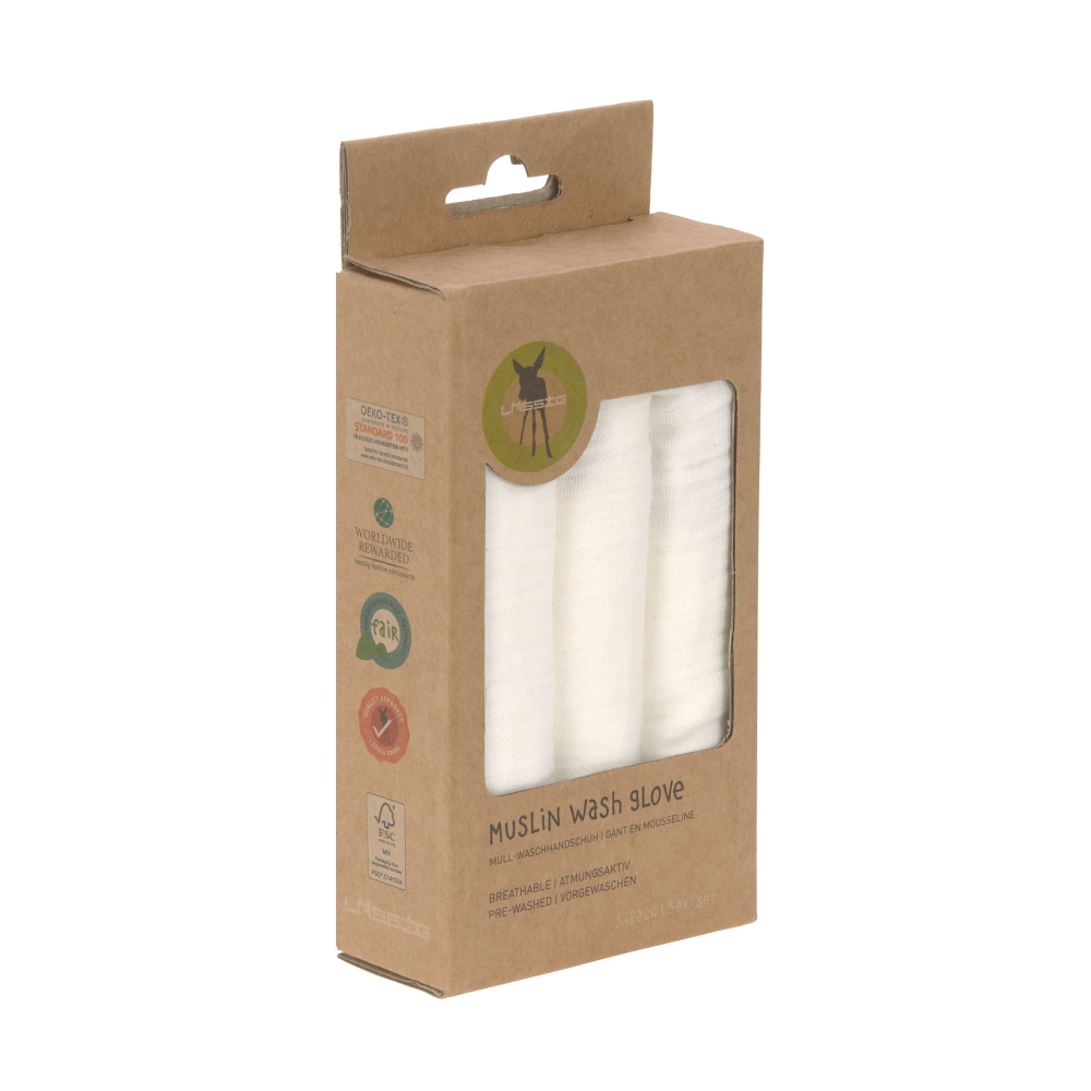 Waschhandschuh Muslin