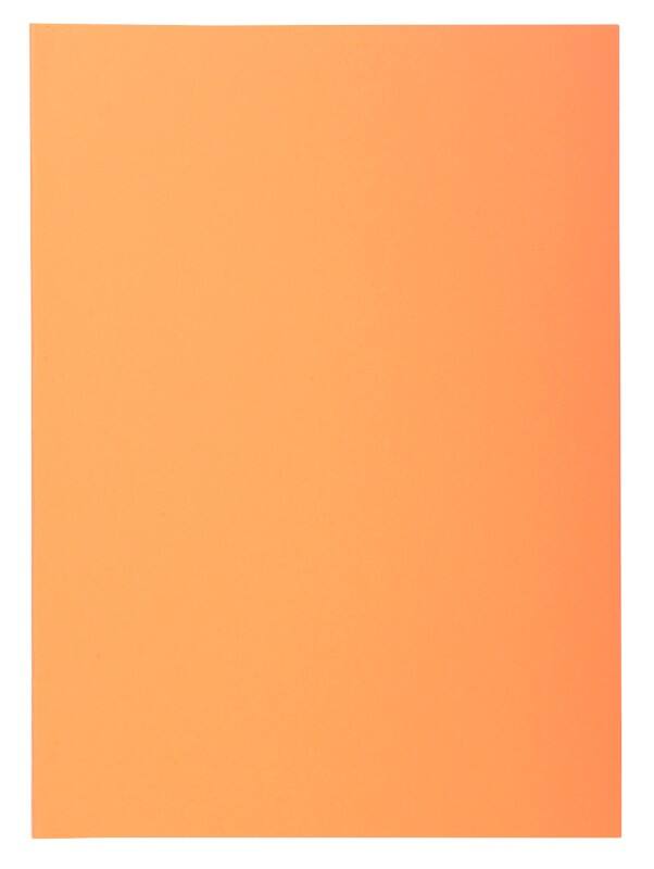Exacompta Super Aktendeckel DIN A4 Orange Pappkarton 60 g/m² 1000 Stück
