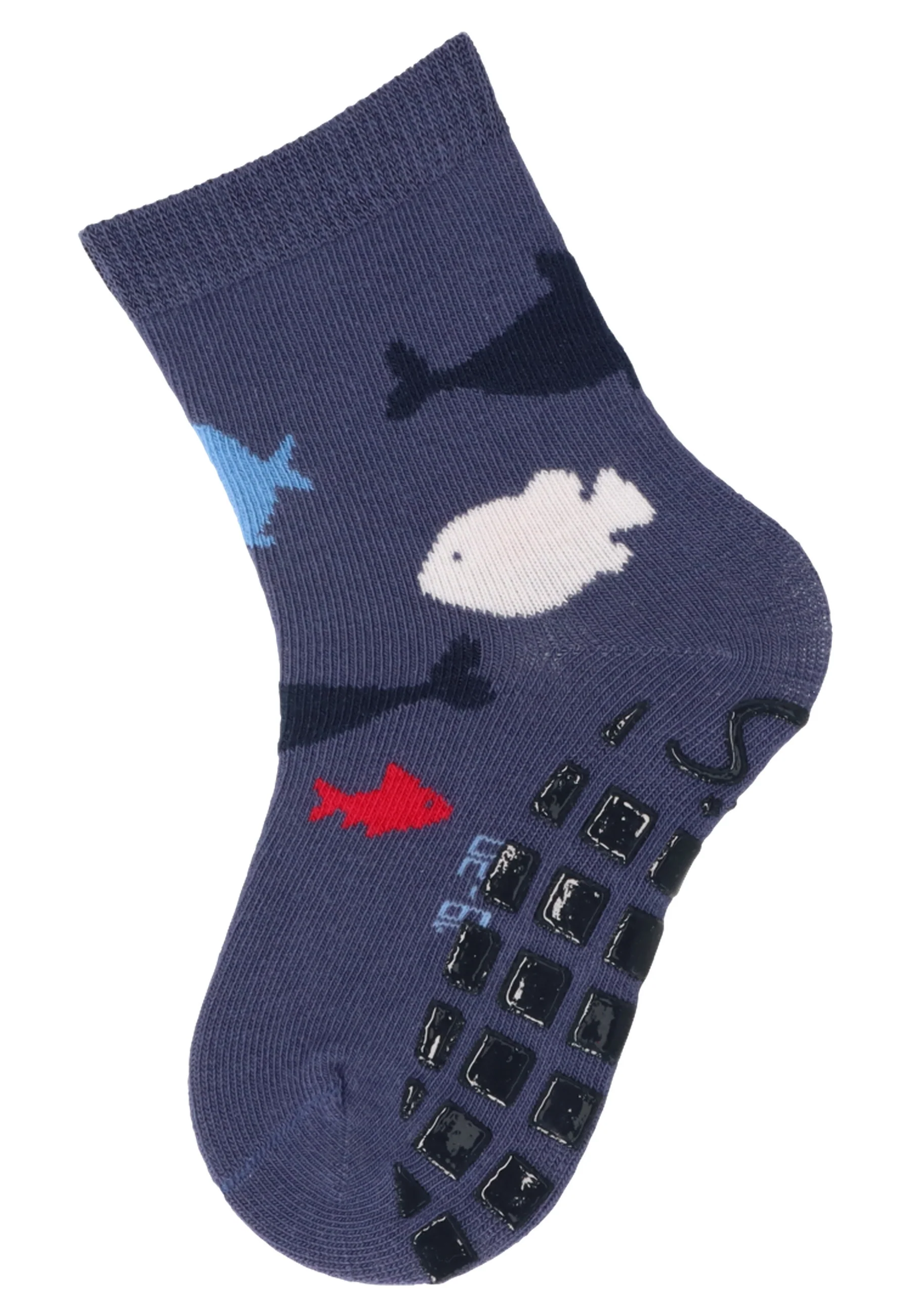 ABS Socken im 2er Pack mit Motiv Fische
