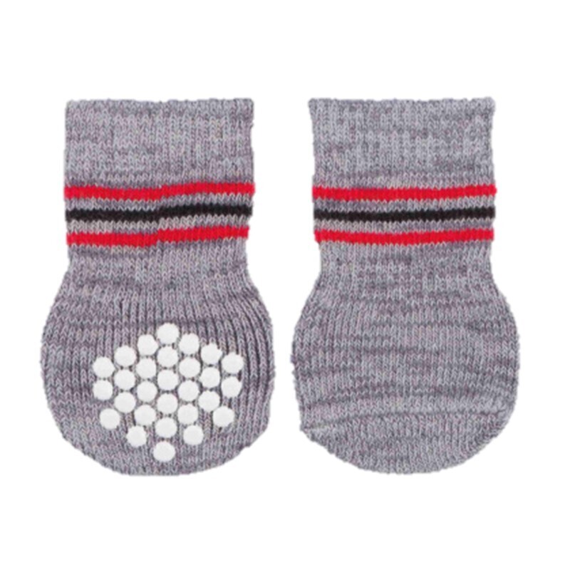 Trixie Hundeschuhe Trixie Hundesocken Grau
