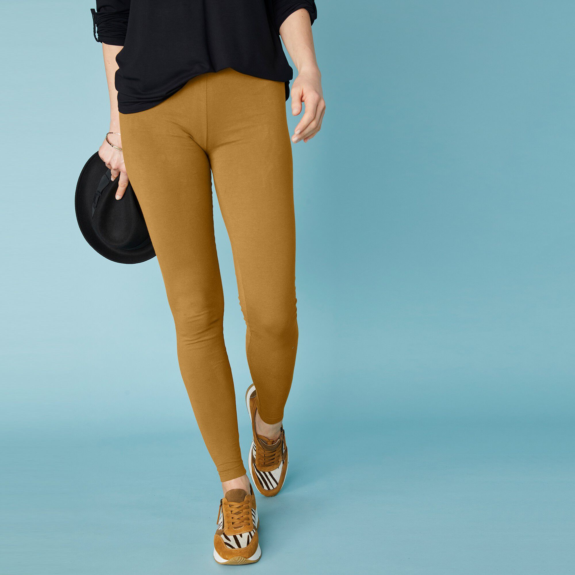 Legging taille élastiquée