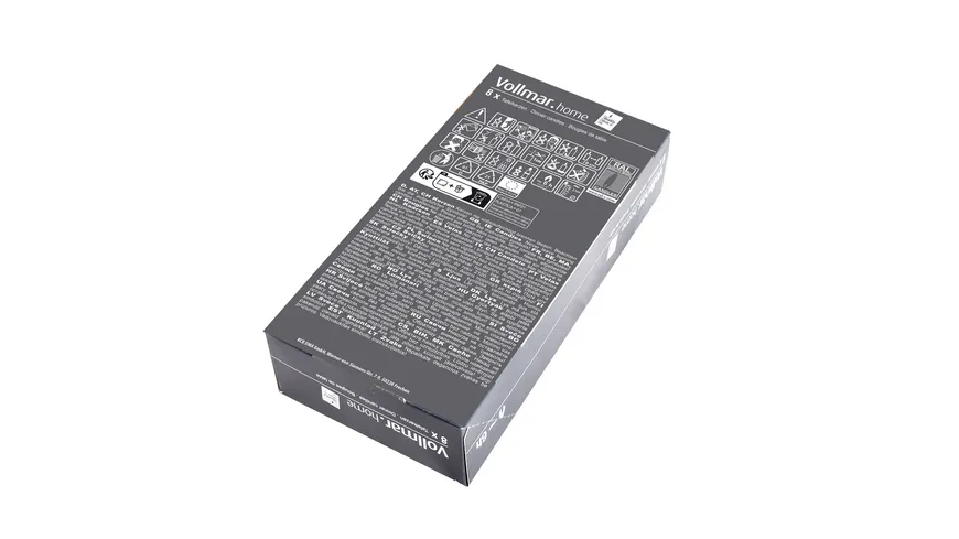 Vollmar Tafelkerzen 8er Pack dunkelorange
