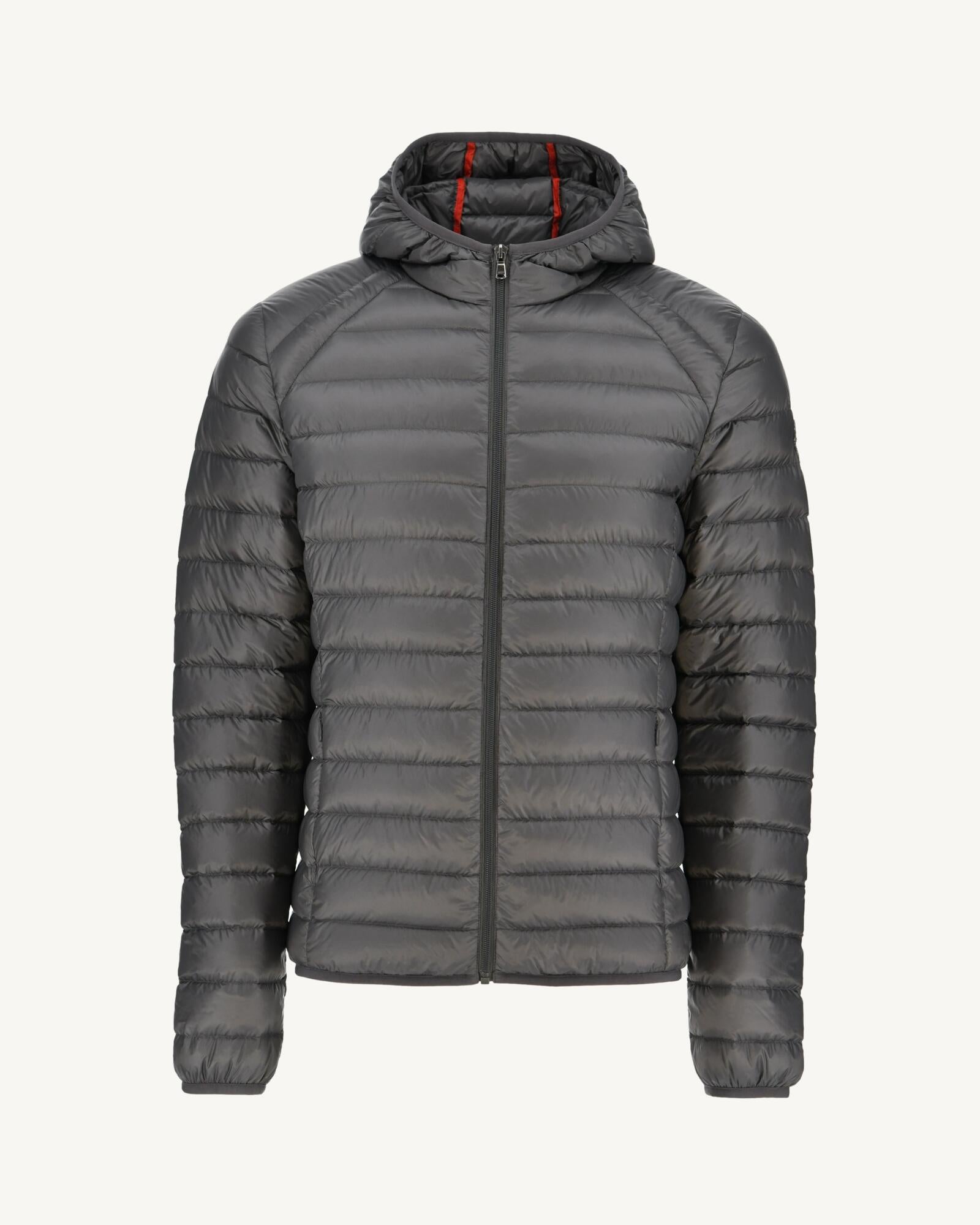 Doudoune légère à capuche Anthracite Nico
