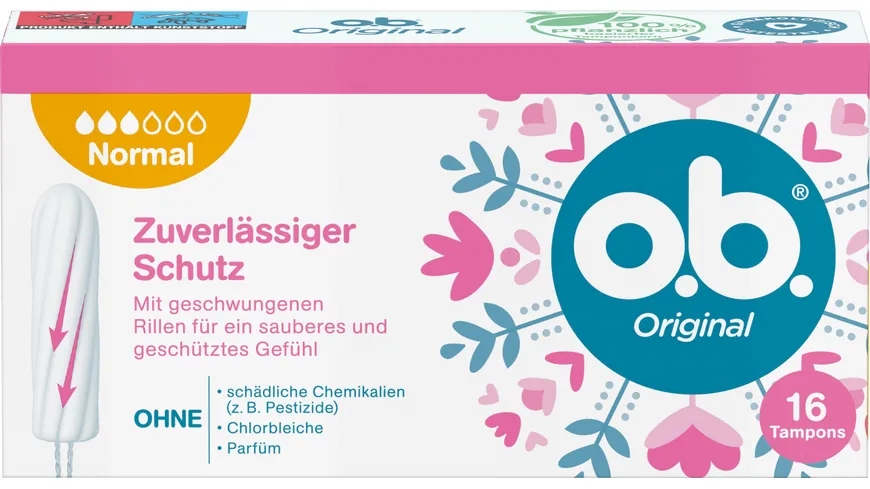 O.B. Tampons Original Normal 16er