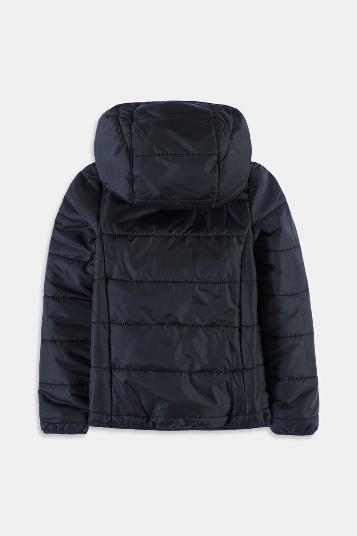 Wattierte Steppjacke mit Kapuze