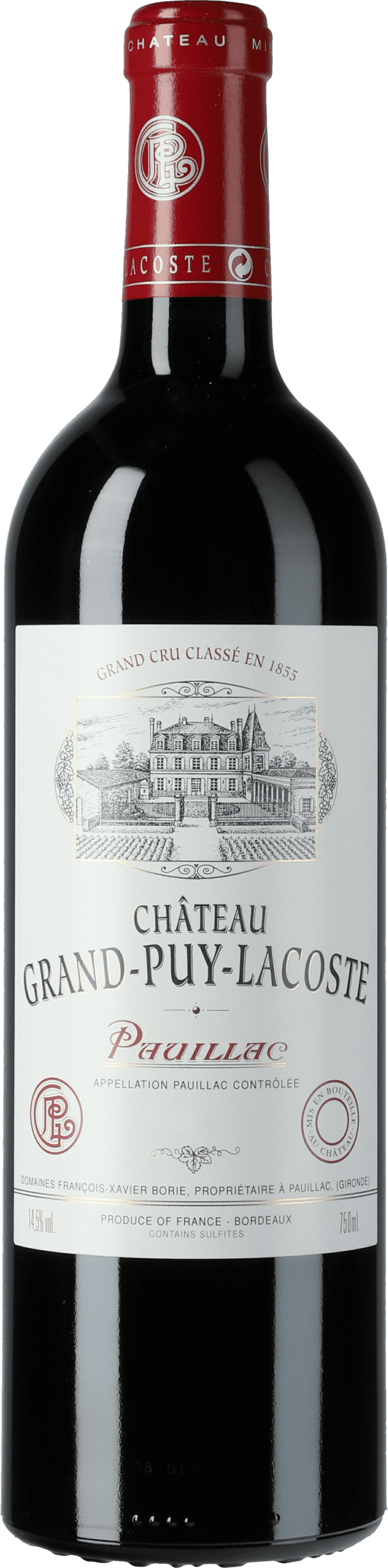 Chateau Grand Puy Lacoste 5eme Cru 2016