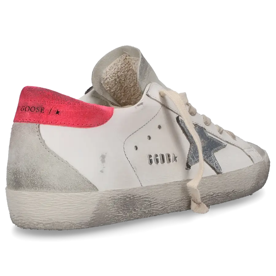 Golden Goose - Damenschuhe SUPER-STAR CLASSIC Kalbsleder - weiß