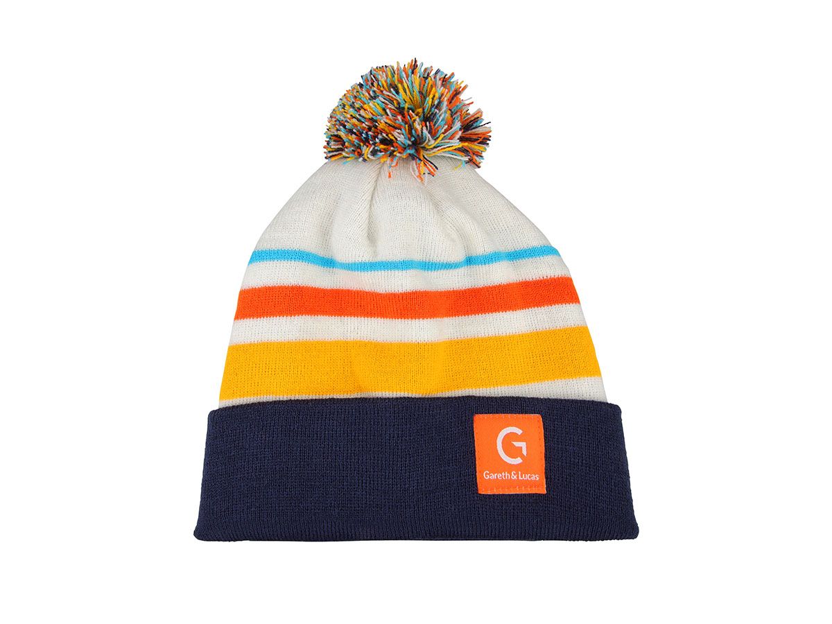 Gareth & Lucas Nine Blue Beanie