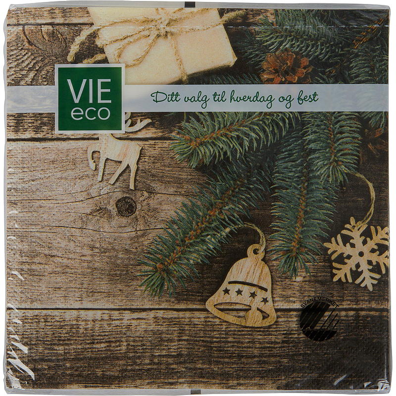 Vie Eco Servietter 20-pk 33x33 cm, Advent