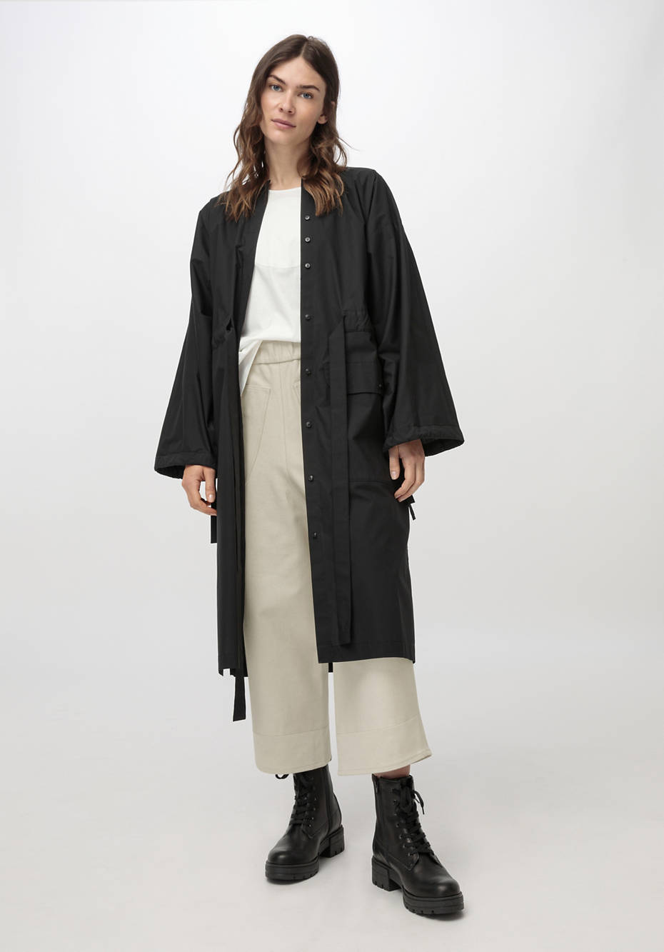 ZERO WASTE Shirt aus reiner Bio-Baumwolle