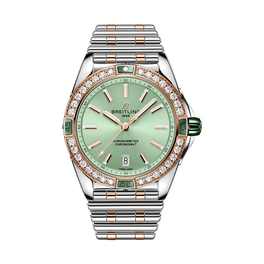Breitling Damenuhr Super Chronomat Automatic 38