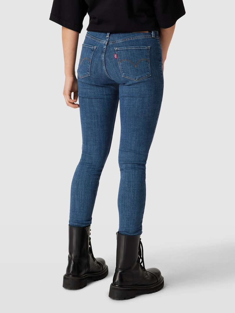 Jeans mit Label-Patch '311™ SHAPING SKINNY' in blau