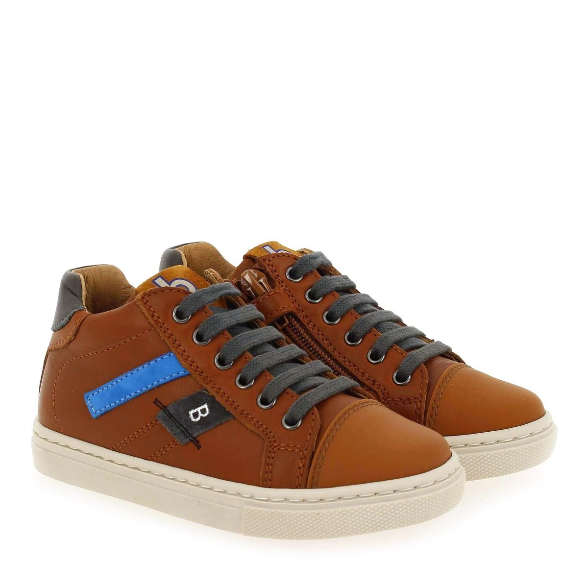 Babybotte  AUGUSTIN - cognac bleu