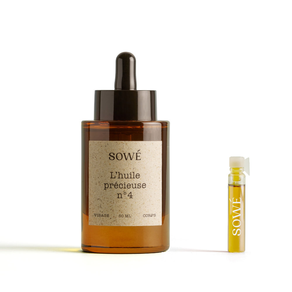 sowé botanic lab L'huile précieuse n°4 - CBD - Booster Renew - 50ml Huile visage et corps
