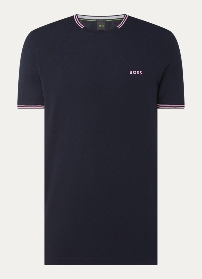 HUGO BOSS Taul T-shirt with logo and stretch