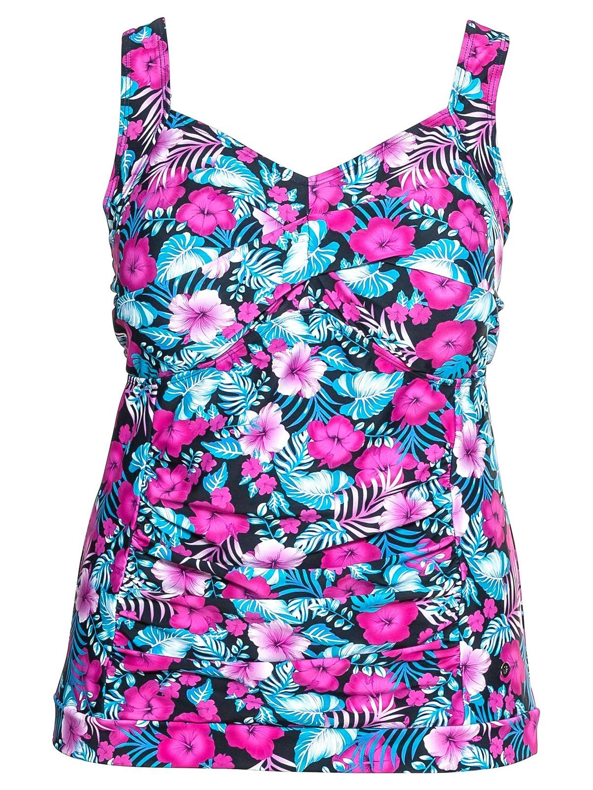 Sheego Tankini-Top Große Größen, mit Shaping-Einsatz und verstellbaren Trägern
