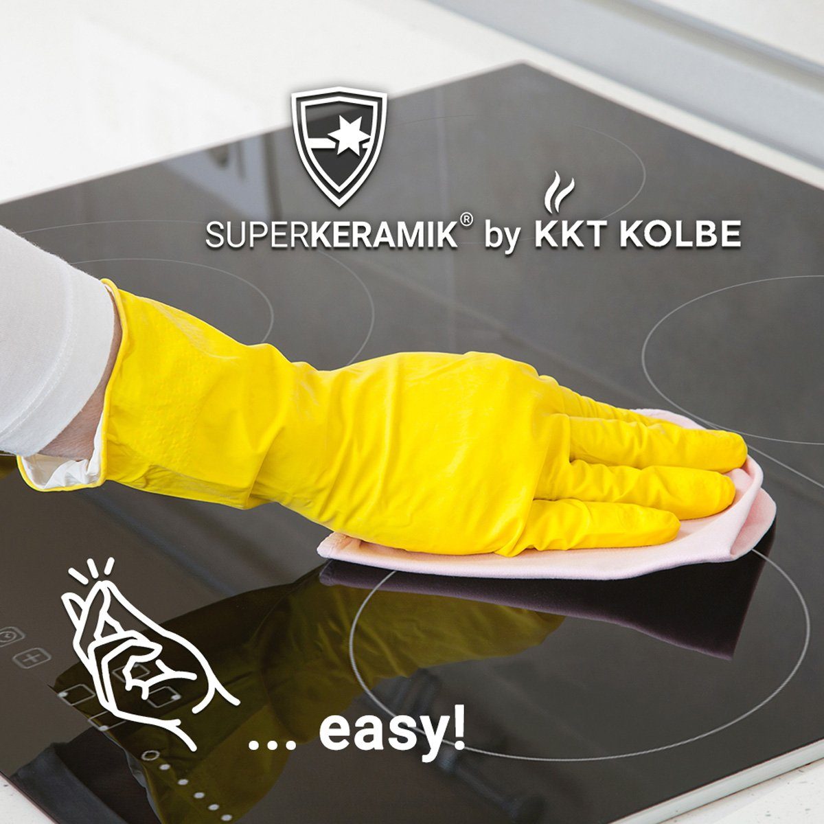 KKT KOLBE Elektro-Kochfeld KF7705ED, 77cm / Autark / 15 Stufen / 5 Zonen / Triple-Zone / Touch / Bräterzone