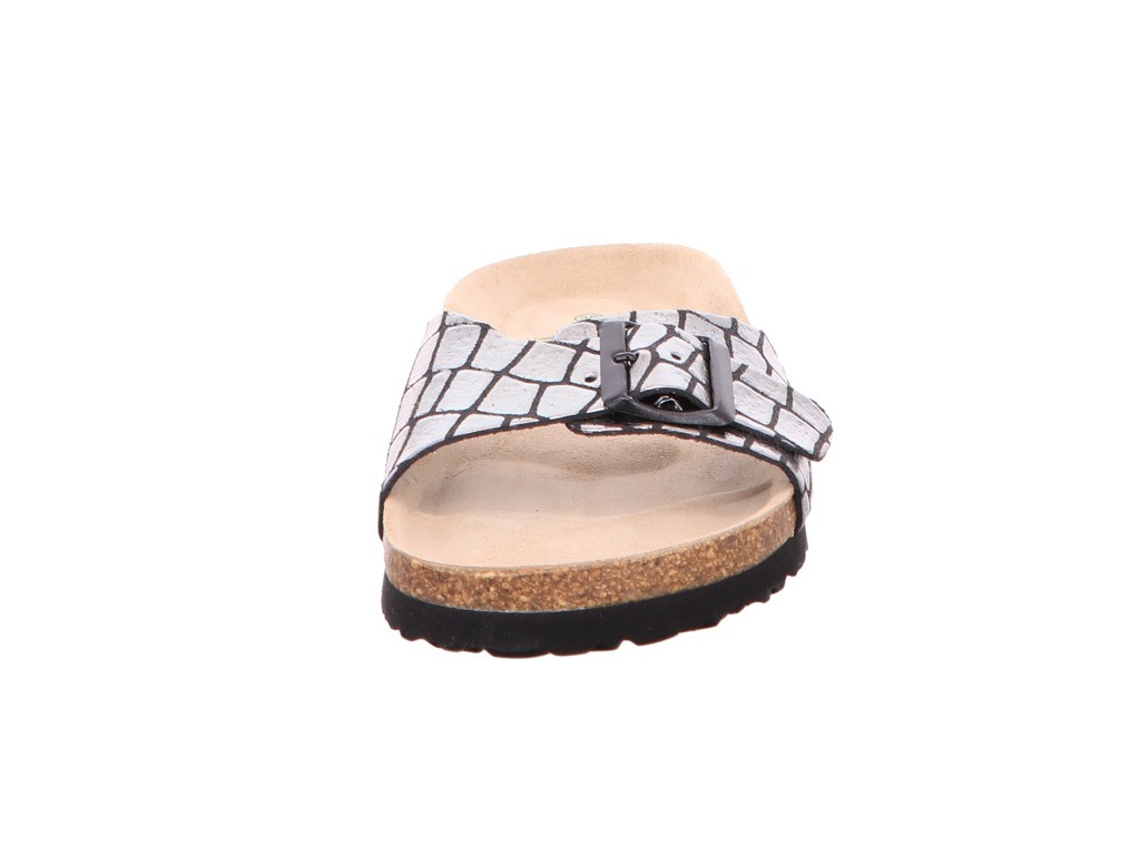 NATURAL SENSE Klassische Sandalen schwarz Tieffußbett-bis30mm