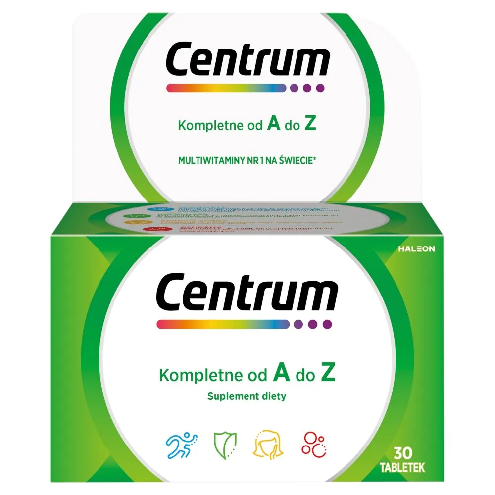 Kompletan centar od A do Ž, set vitamina i minerala, 30 tableta