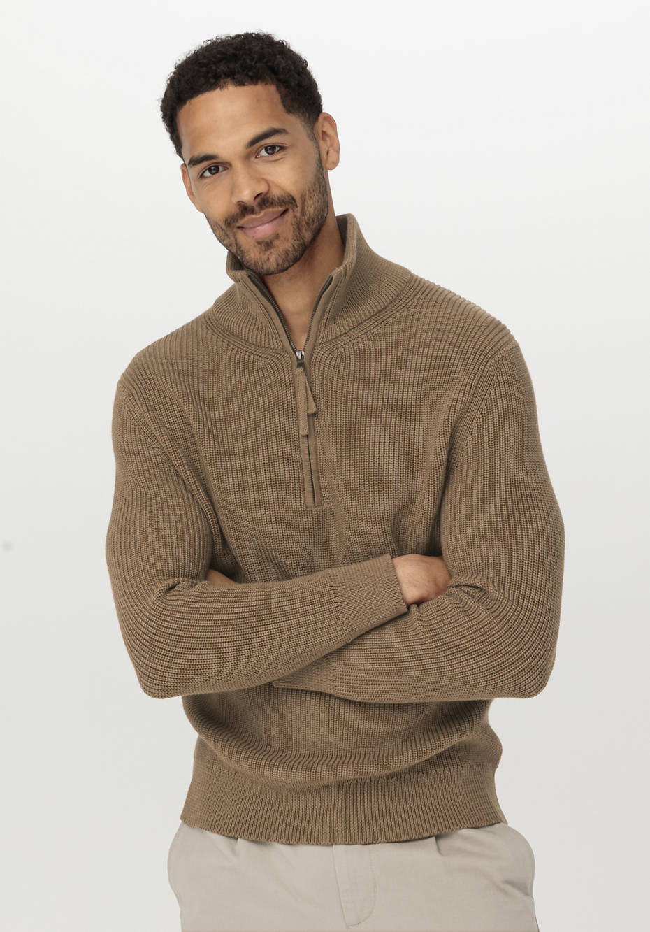 Troyer aus Bio-Merino und Bio-Baumwolle