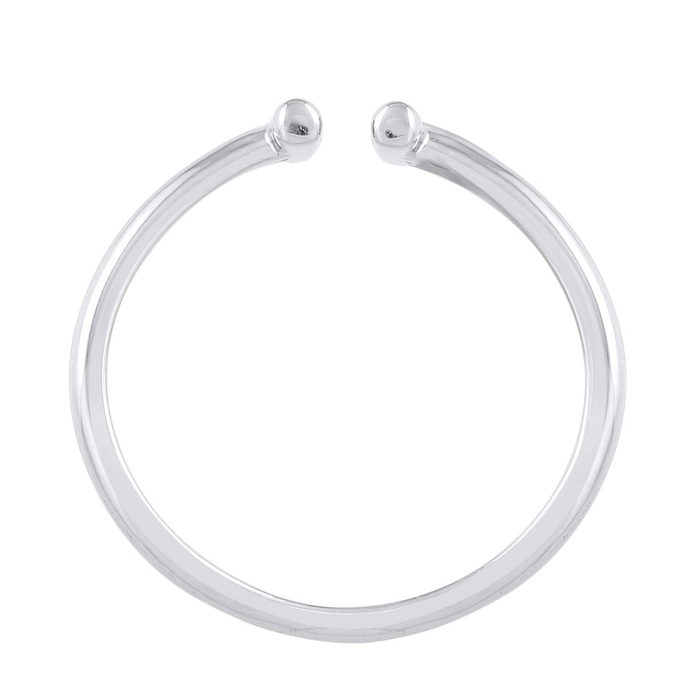 Elli Elli Bague Femmes Géo Bâton Tendance Ouvert en Argent Sterling 925 Bague