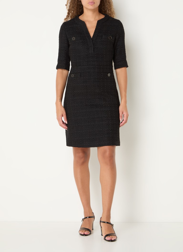 Robe tunique courte Salome de Gerard Darel, aspect tweed